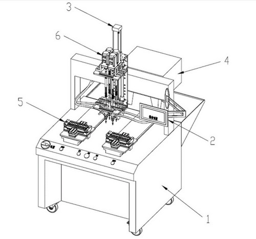 自动锁螺丝机方案设计图（自动锁螺丝机设计的组成部分(fēn)）